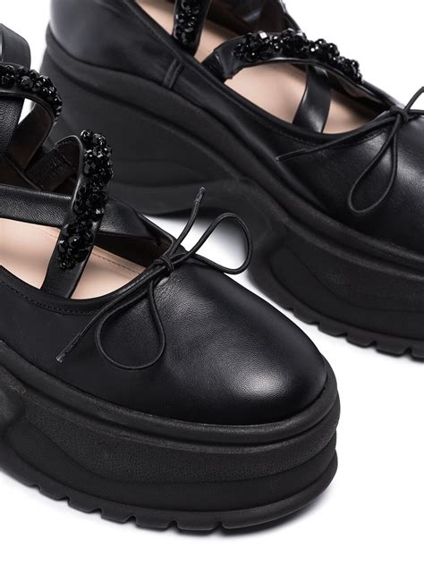 platform ballerina shoes.